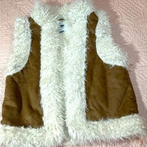 COPY - COPY - Old Navy Faux Suede & Shearling Vest Womans Size Medium, NWOT